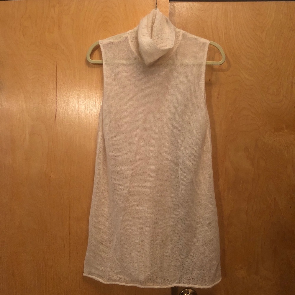Helmet Lang Merino Wool Sleeveless Sweater Size L